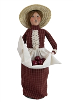 Byers' Choice Caroler -Woman with Apples