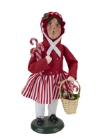 Byers' Choice Caroler - Candy Cane Girl