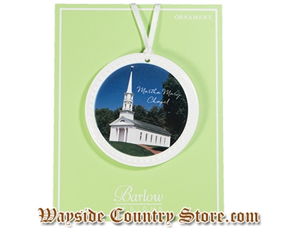 Barlow Designs - Martha Mary Chapel Ornament