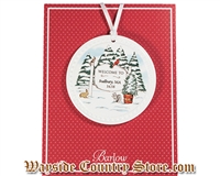 Barlow Designs - Welcome to Sudbury, MA Ornament