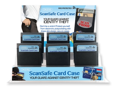 "Concierge" ScanSafe Card Case for Men