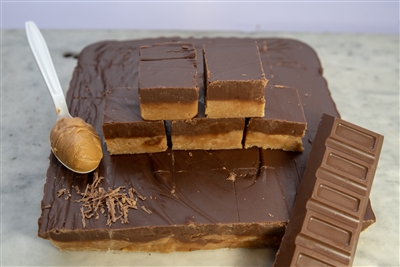 Peanut Butter and Chocolate Layer Fudge