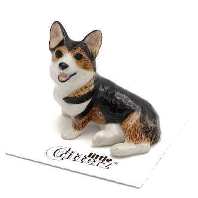 Little Critterz - "Taffy" Corgi Cardigan