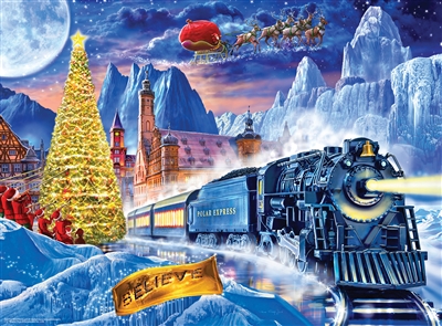 Puzzle - The Polar Express Glow in the Dark puzzle