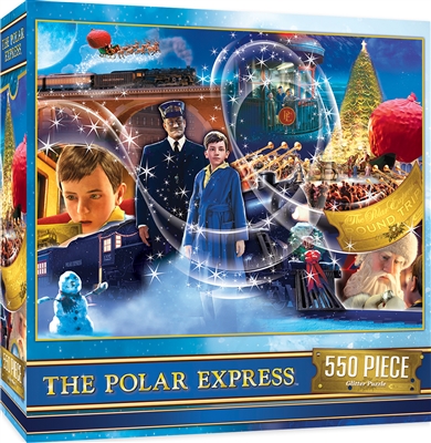 Puzzle - The Polar Express Train 550 Piece Jigsaw Puzzle