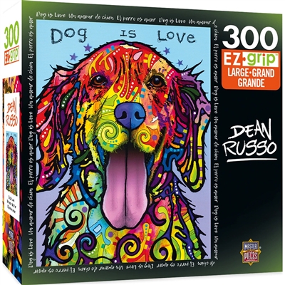 Puzzle -   Dean Russo Dog is Love 300 Piece