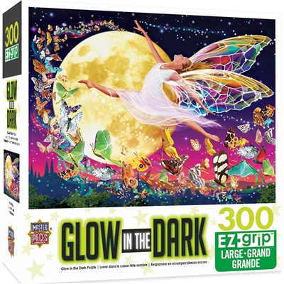 Puzzle - Glow in the Dark Moon Fairy Large 300
