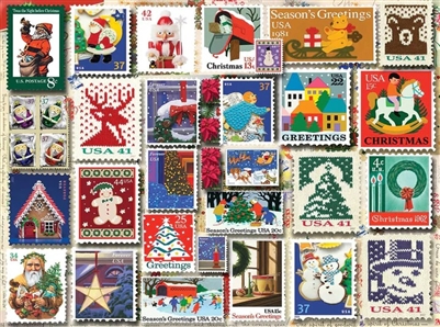 Puzzle - Christmas Stamps