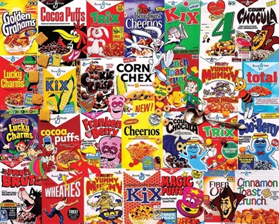 Puzzle - I Love Cereal