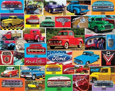 Puzzle - Classic Ford Pickups