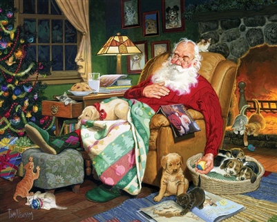 Puzzle - Santa's Naptime