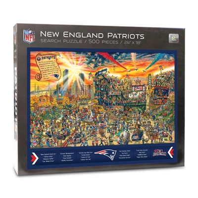 Puzzle - NE Patriots Puzzle - Find Joe Journeyman