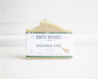 Rosemary and Mint Goat Milk Soap