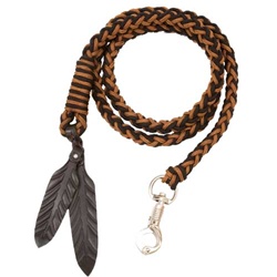 Barefoot Amber Braided Lead Rope