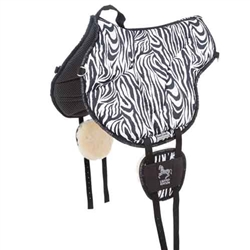 Barefoot Ride-On Bareback Pads - Zebra DISCONTINUED