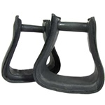 Barefoot Western Leather Covered Stirrups