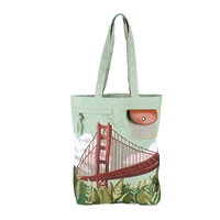 Tote - Embroidered Golden Gate Bridge