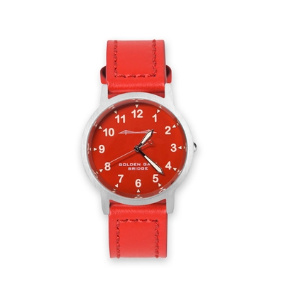 Luminous Watch - Golden Gate Bridge - Orange Face