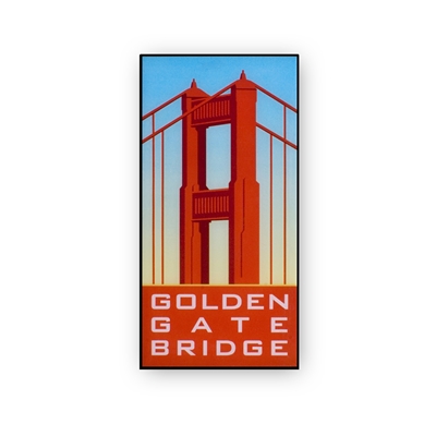 Pin - Golden Gate Bridge Vintage