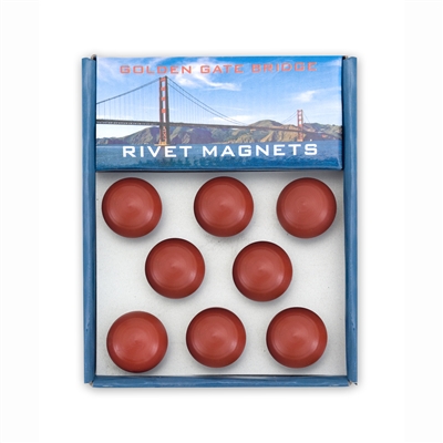 Magnet Set - Golden Gate Bridge Rivets