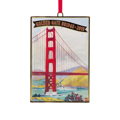 Ornament - Golden Gate Bridge 2019