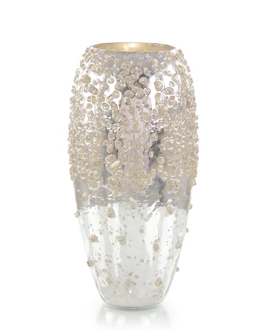 Encrusted in Sparkle Vase