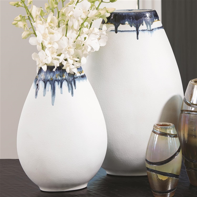 Small Glass Drip Vase