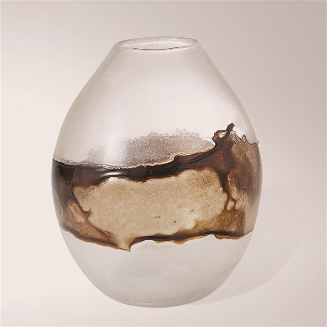 Molten Glass Vase Large