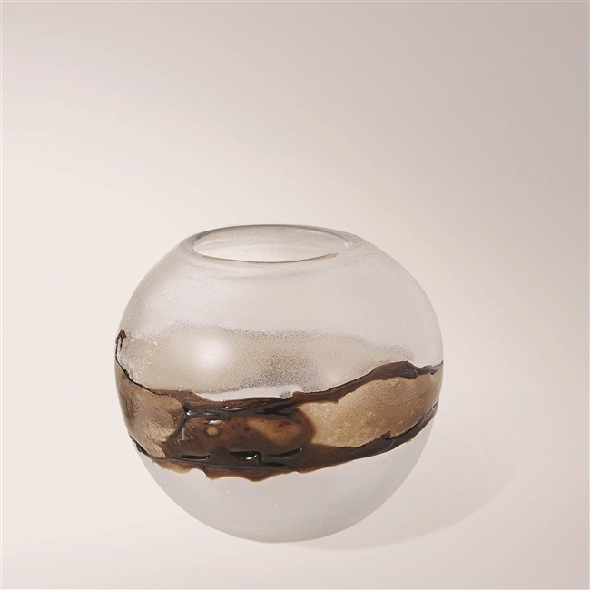 Molten Glass Vase Small