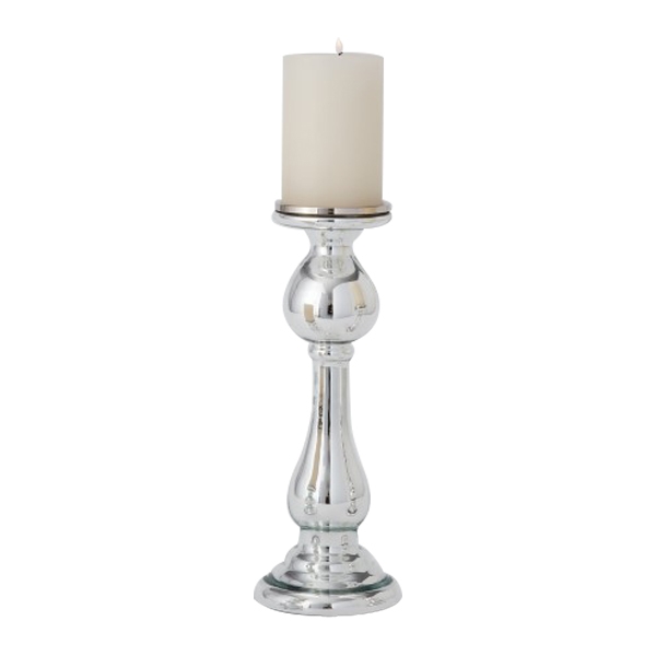 Mercury Glass Candleholder