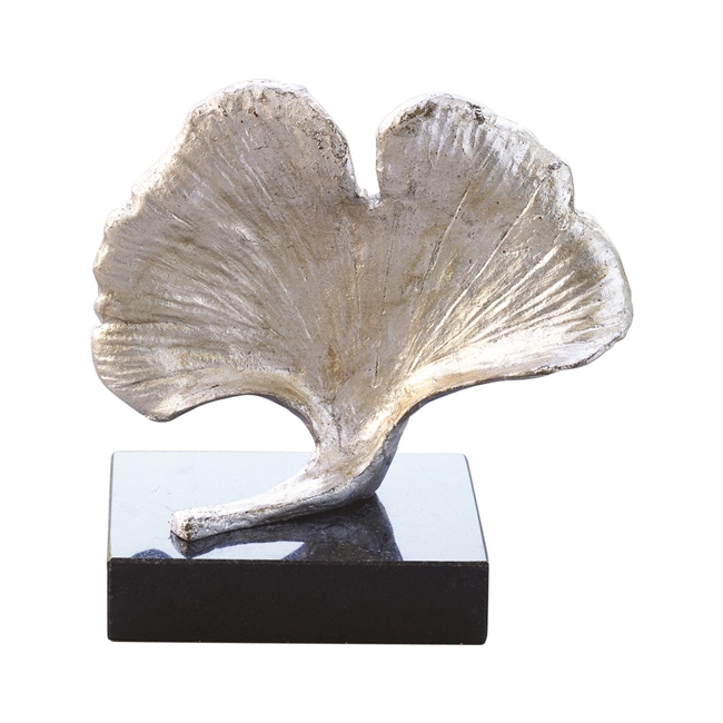 Silver Ginko Leaf