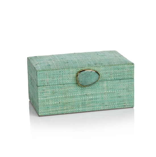 Raffia Palm Box