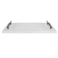 Get a Grip Tray - White Marble