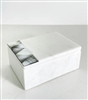 Grey Mother of Pearl White Marble Decor Box Large