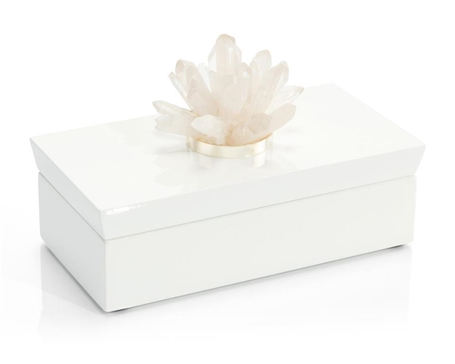 White Box with Quartz