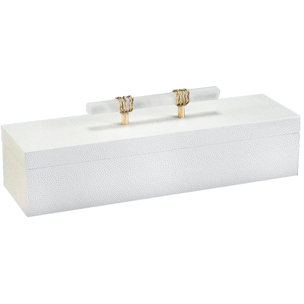 Narrow Box with Alabaster Handle