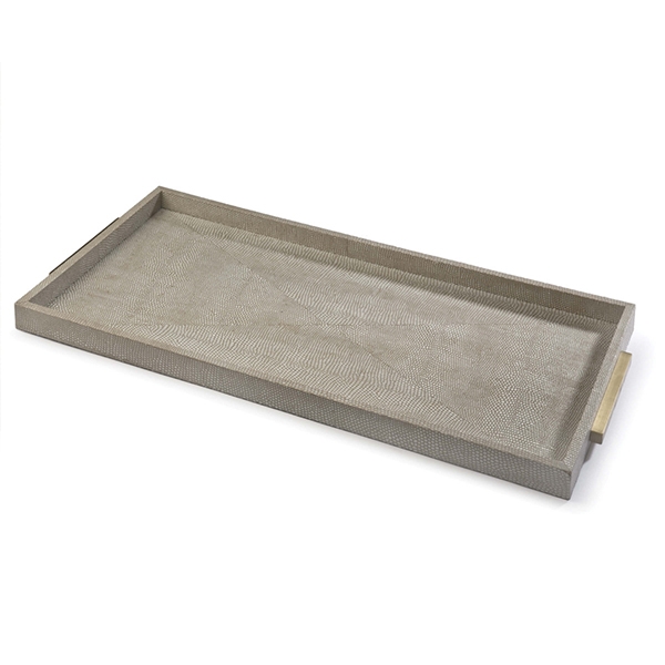 Rectangular Shagreen Boutique Tray