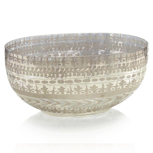 Etched Mercury Bowl