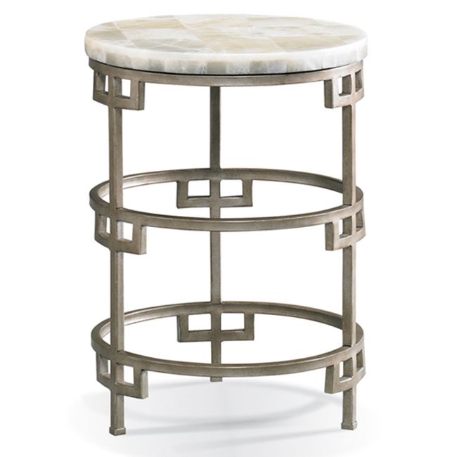 Onyx Round Accent Table