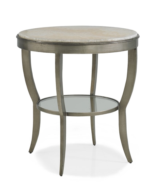 Central Round Lamp Table