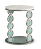 Jade Stone Accent Table