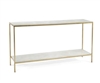 New Orleans White Sofa Table