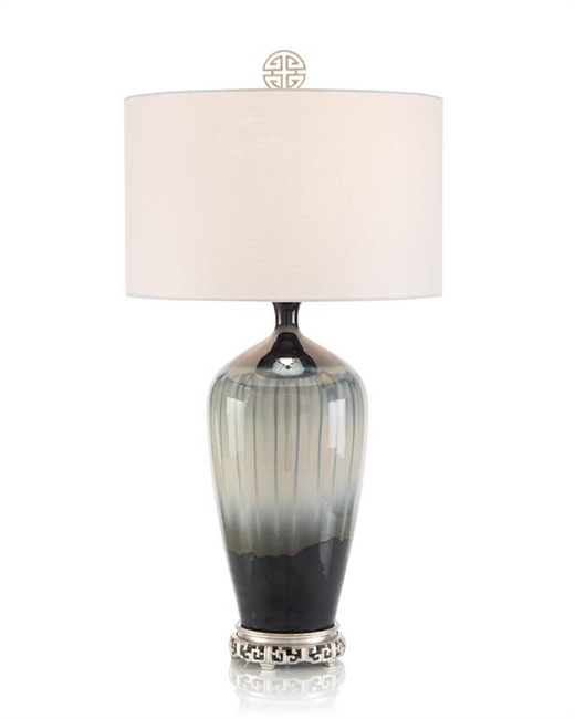 Glazed Ceramic Table Lamp