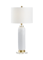 Samuel Ceramic Lamp - White