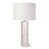 Scalloped Capiz Table Lamp