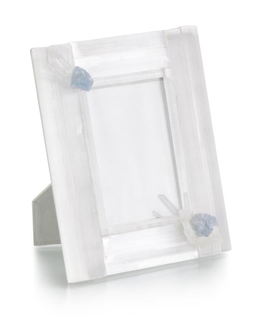 Celenite and Selenite Photo Frame