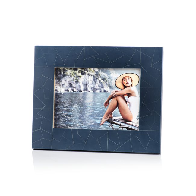 Abstract Inlay Photo Frame 5x7