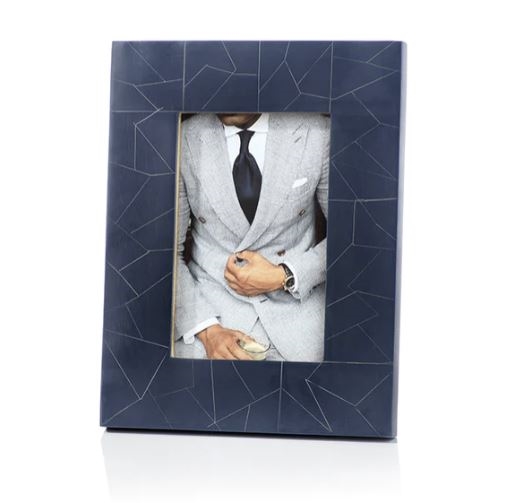 Abstract Inlay Photo Frame - 4x6