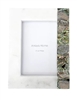 Rainbow Mother of Pearl White Marble Picture Frame I