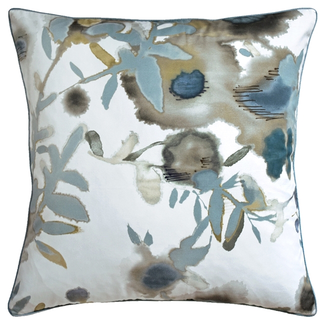 Open Spaces Beige/Teal Pillow